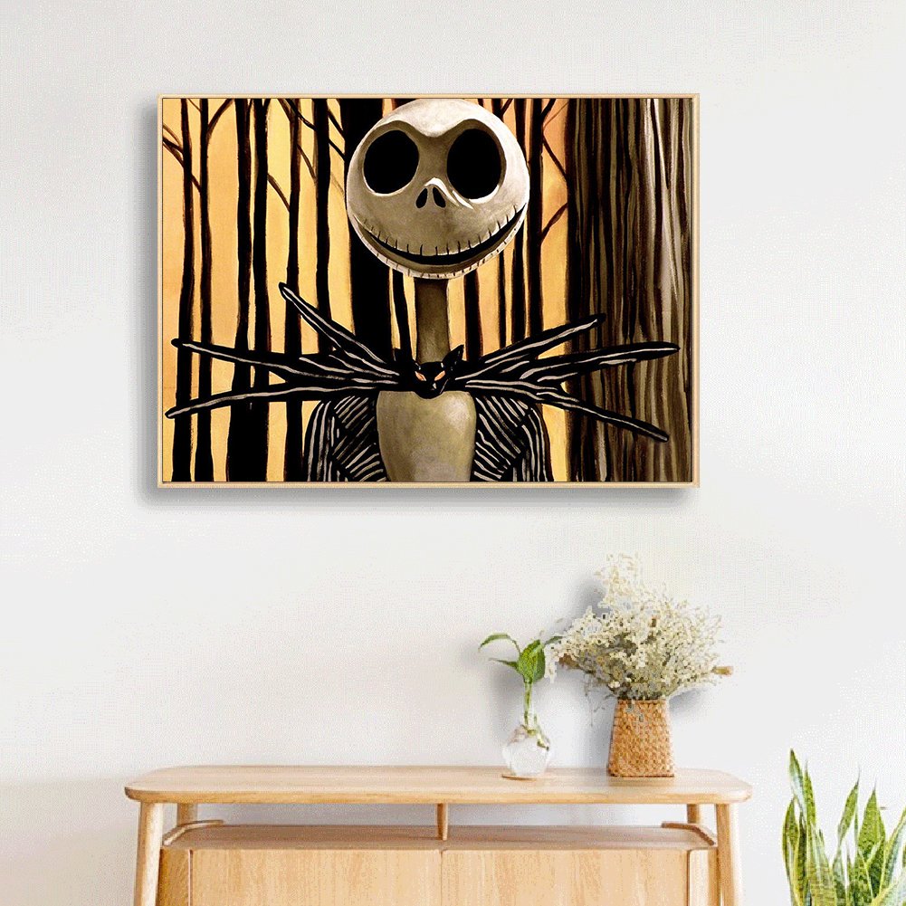 11ct Stamped Cross Stitch - Skull (50*40cm) B