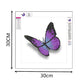 Diamond Painting - Partial Round - Purple Butterfly A