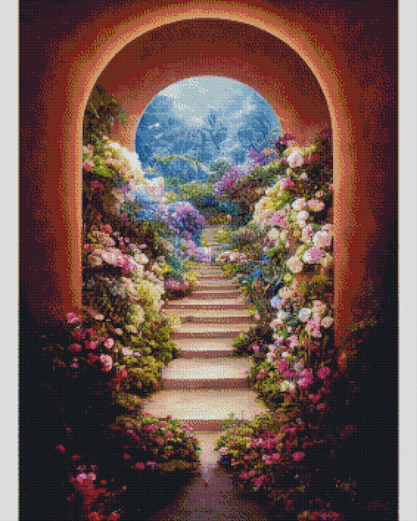 Full Round/Square Diamond Painting Kits P | Scenery 40x70cm 50x80cm