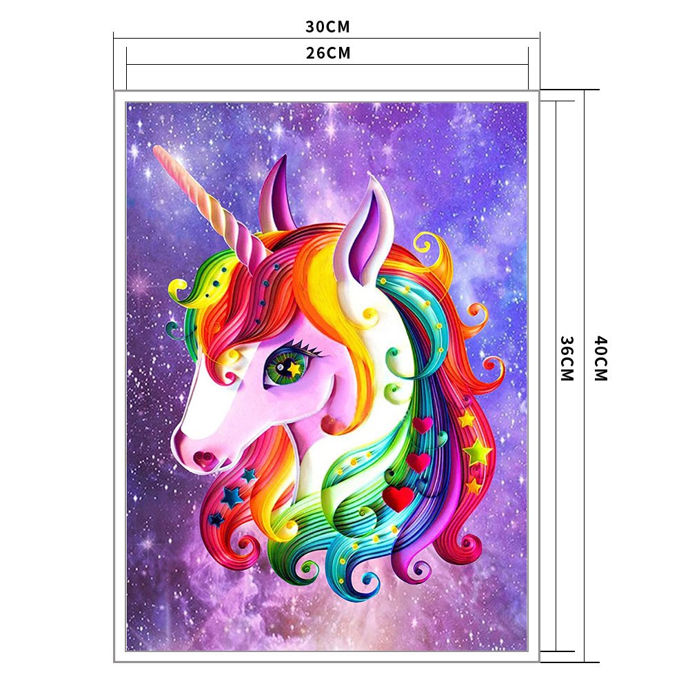11ct Stamped Cross Stitch - Horse (36*46cm) A