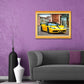 Diamond Painting - Full Round - Yellow Car