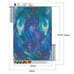Diamond Painting - Full Round - Purple Dragon B