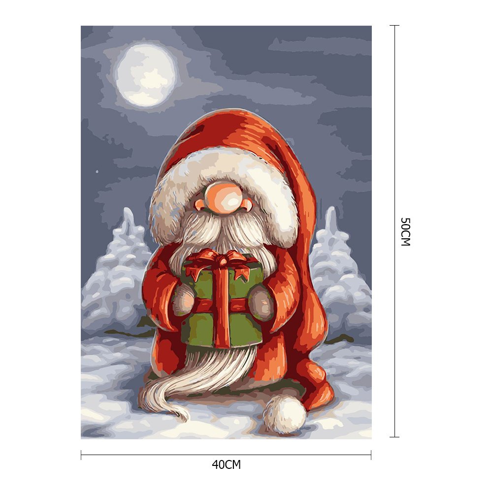 Paint By Number - Oil Painting - Santa Claus (40*50cm) D