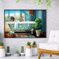Diamond Painting - Full Round -Retro Bathtub