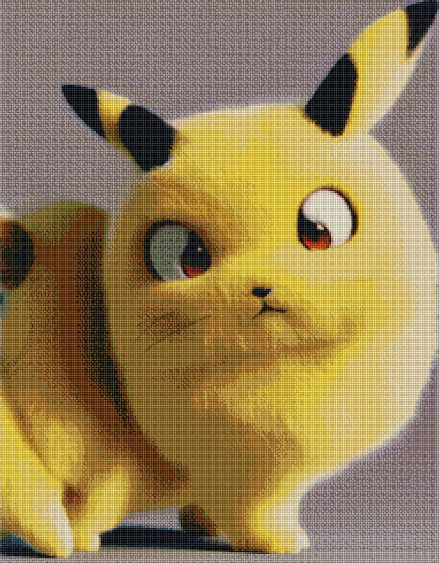 Full Round/Square Diamond Painting Kits | Pikachu 50x70cm 60x80cm B