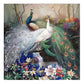 11ct Stamped Cross Stitch Nature Peafowl(46*46cm)