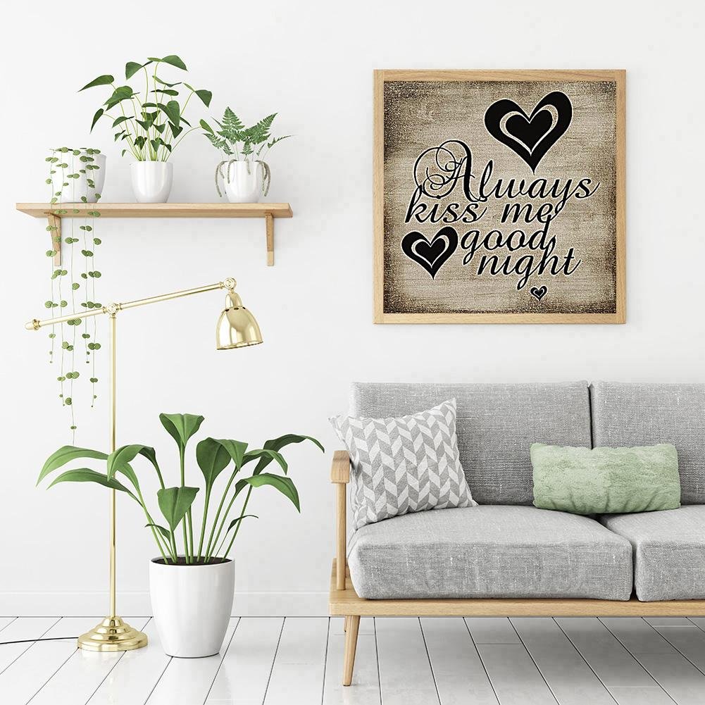 Diamond Painting - Full Round - Warm Saying 1