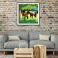 Diamond Painting - Full Round - Horses A