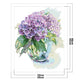 11ct Stamped Cross Stitch Hydrangea( 36*46cm)