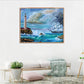 Diamond Painting - Full Round - Sea Lighthouse View