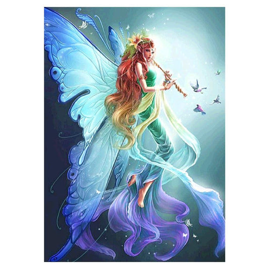 Butterfly Beauty Round Drill Diamond Painting Kit