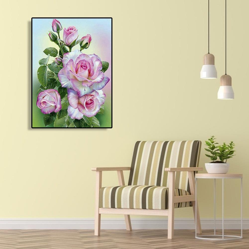 Diamond Painting - Full Round - Flower 11