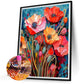 Diamond Painting - Full Round / Square - Poppy Flowers