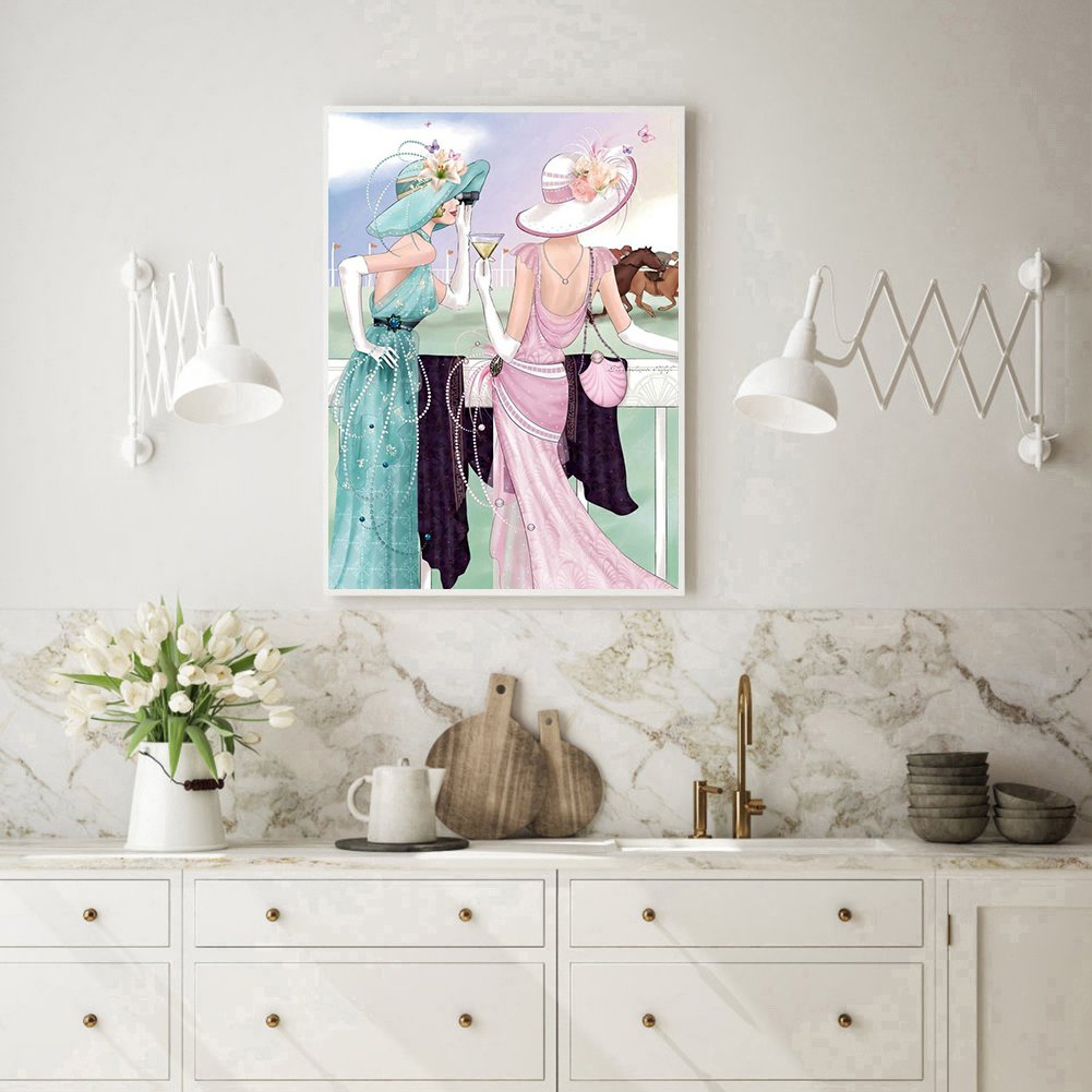 Diamond Painting - Full Round - Noble Lady A
