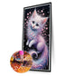 Big Size Diamond Painting - Full Round / Square - Pink Cat (40*70cm)