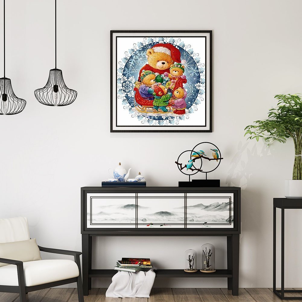 Diamond Painting - Full Round - Cute Bears