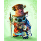 5D Diy Diamond Painting Kit Full Round Beads Monster