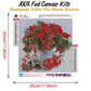 Diamond Painting - Full Round - Red Plant