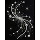 DIY Pearl Painting With Frame - Handmade Self-Adhesive Pearls - S-Shaped Swirl (30*40cm)