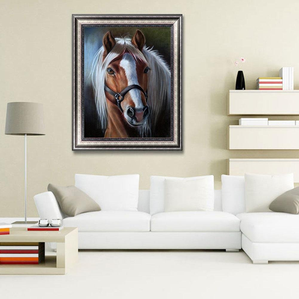 Diamond Painting - Full Round - Horse E