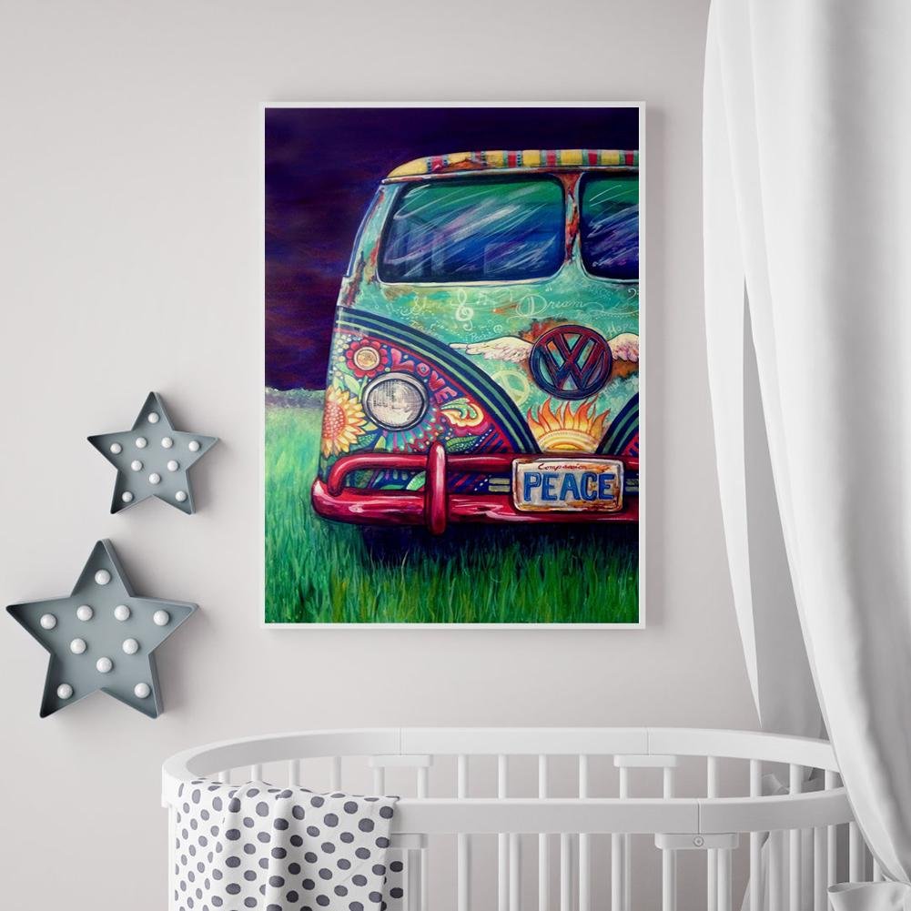 Diamond Painting - Full Round - Car