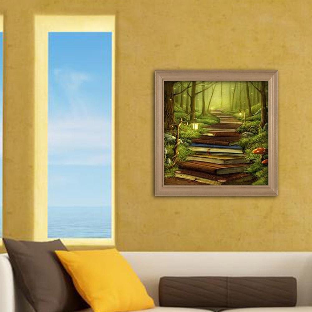 Diamond Painting - Full Round - Book Path