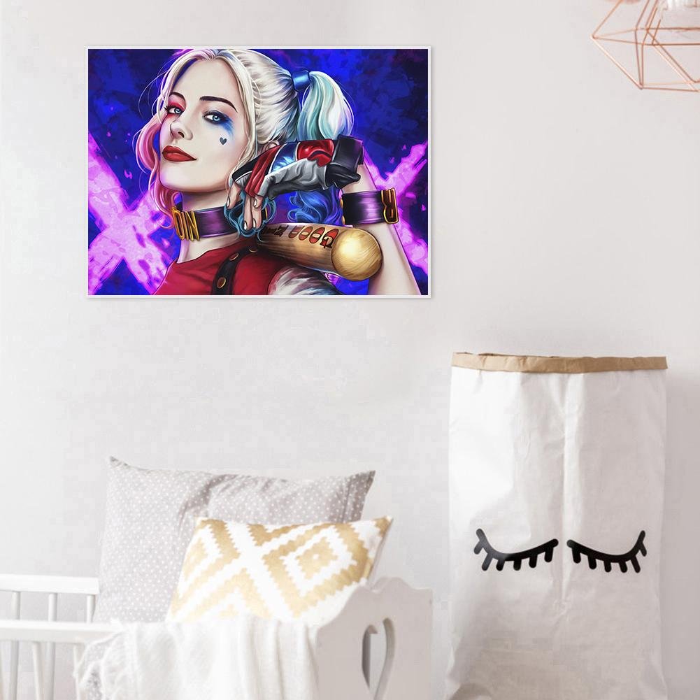 Diamond Painting - Full Round - Harley Quinn A