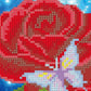 Diamond Painting - Partial Round - Red Rose 2
