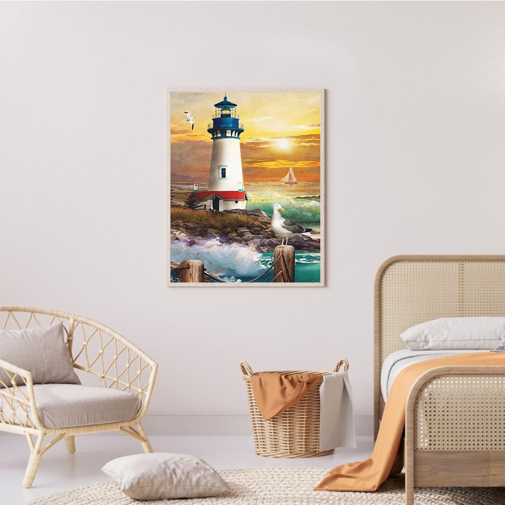 Diamond Painting - Full Round - Lighthouse G