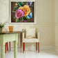 Diamond Painting kit - Partial Round - Flowers