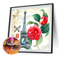 Diamond Painting - Full Round / Square - Eiffel Tower Stamp