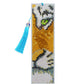 DIY Diamond Painting Bookmark with Tassel Tiger