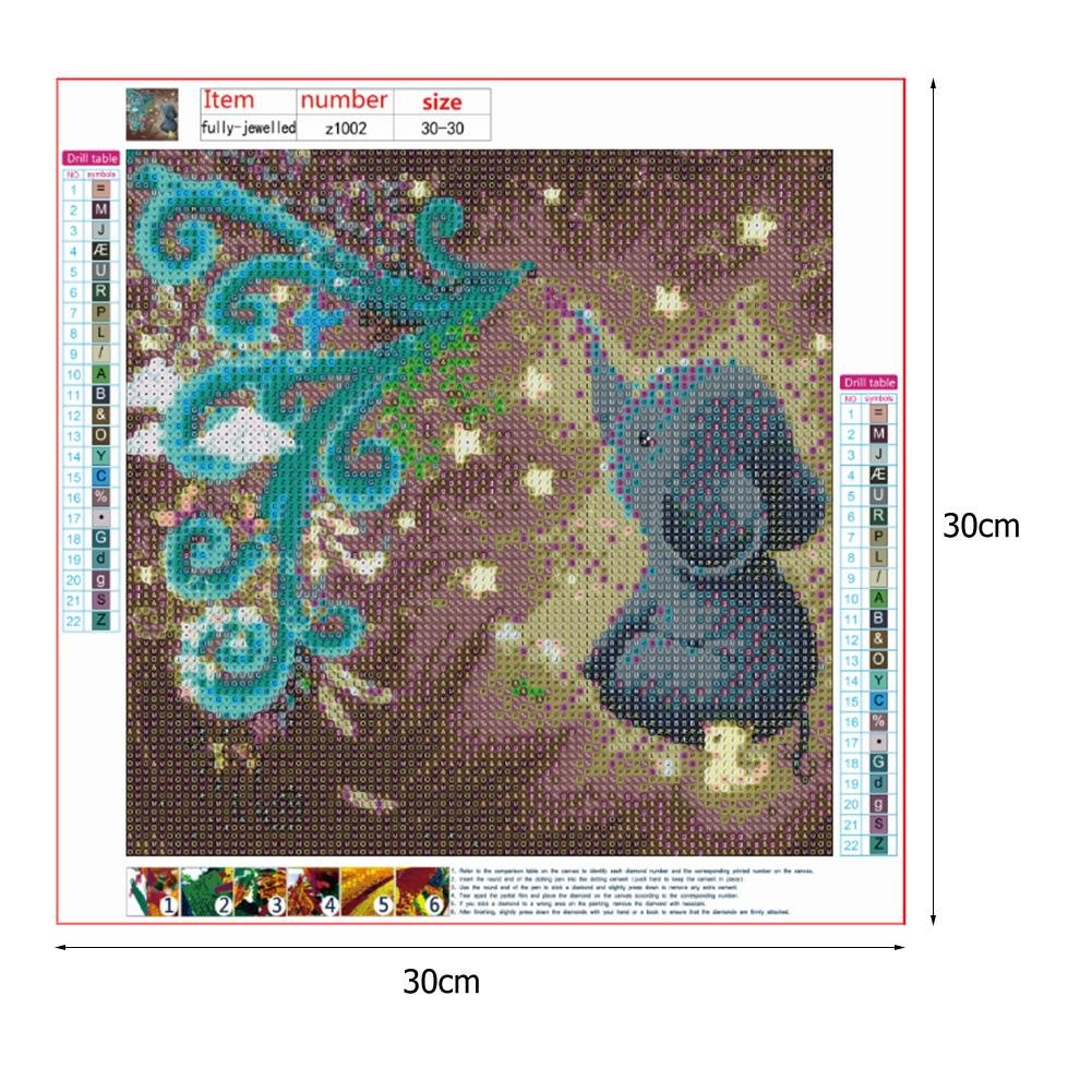 Diamond Painting - Full Round - Painting Elephant