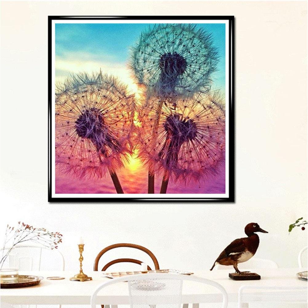 Diamond Painting - Full Round - Dandelion D