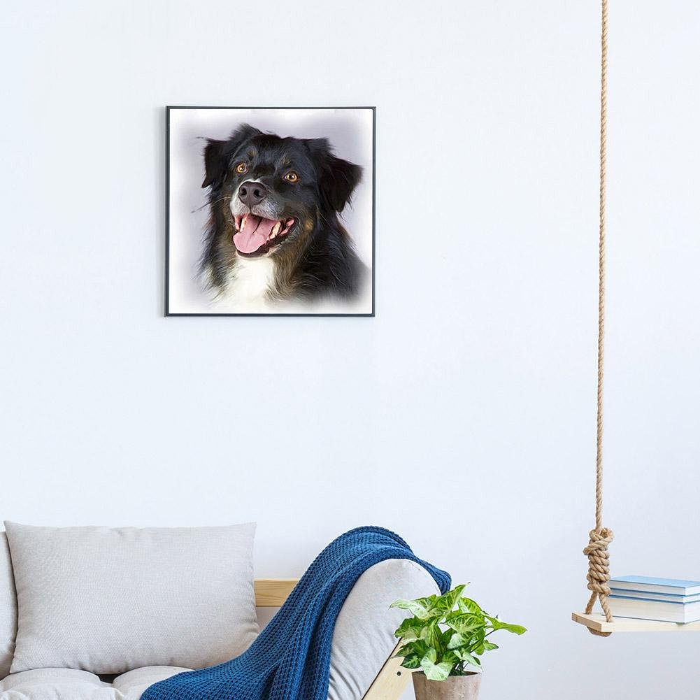 Diamond Painting - Full Round - Dog 12