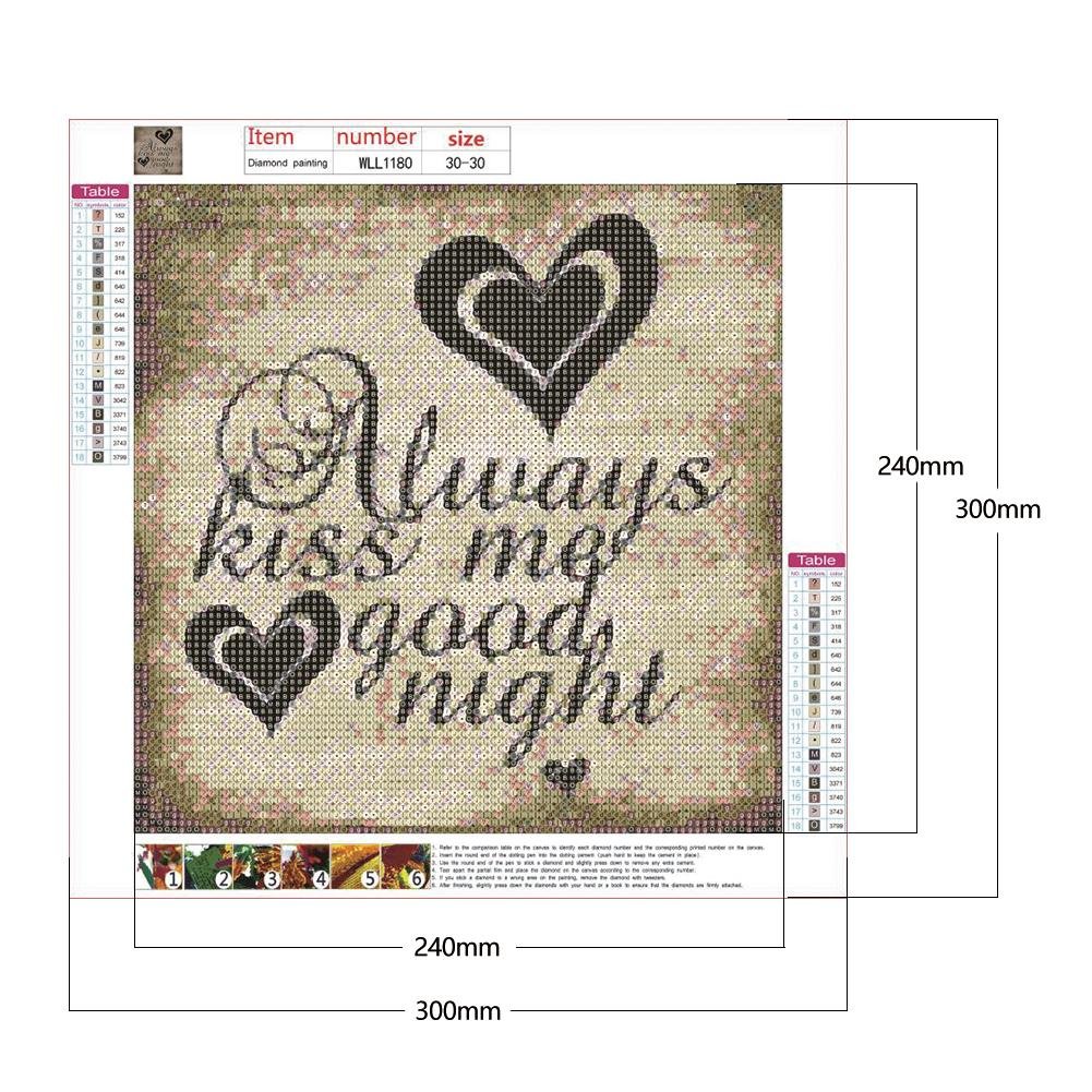 Diamond Painting - Full Round - Warm Saying 1