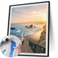 Paint By Number - Oil Painting - Seaside Steps View (40*50cm)