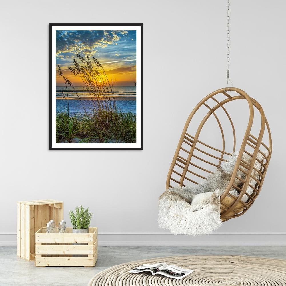Diamond Painting - Full Round - Beautiful Sunset A