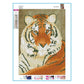 Diamond Painting - Full Round - Tiger 3