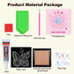 DIY Pearl Painting With Frame - Handmade Self-Adhesive Pearls - Woman (27*27cm)