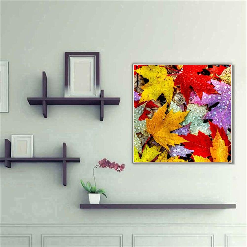 Diamond Painting - Full Round - Maple Leaf