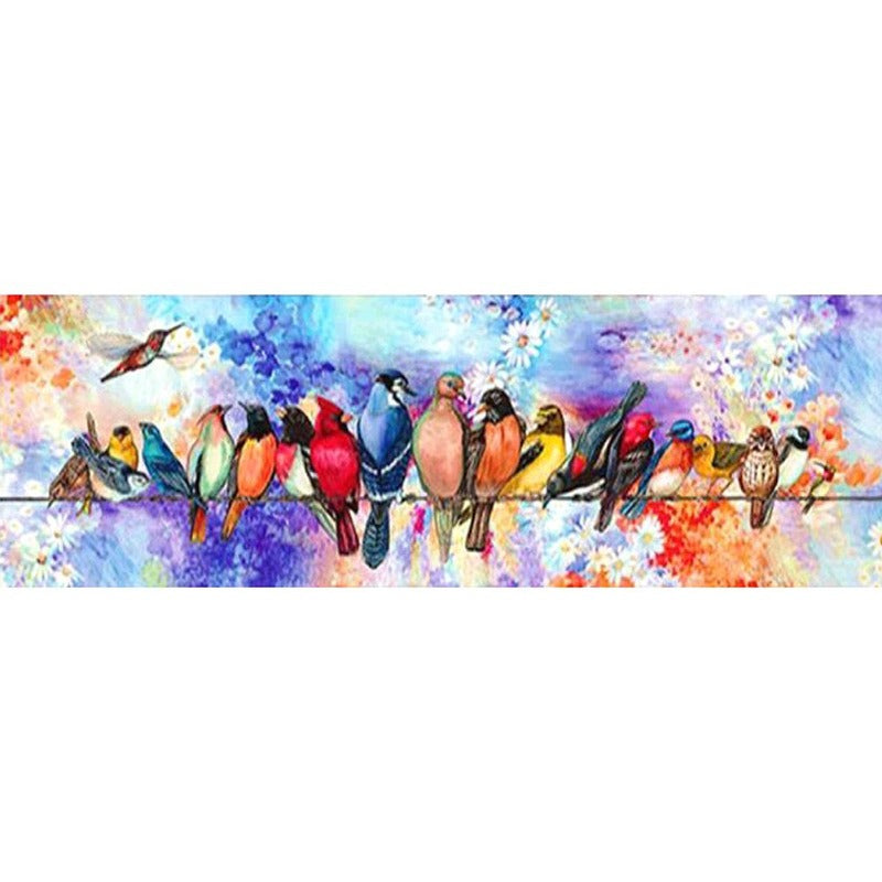 Birds Full Round Square Diamond Painting Kits 30 x 90cm