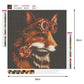 Diamond Painting - Full Round - Steampunk Fox