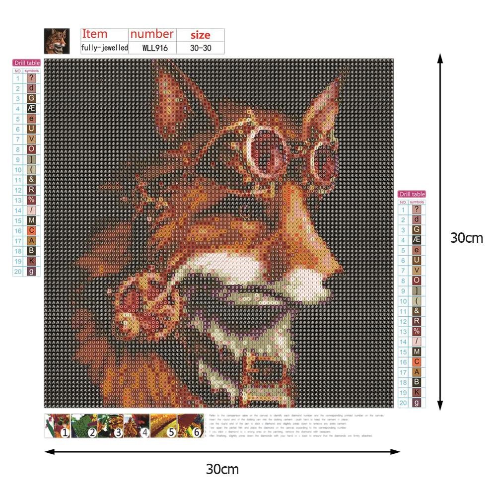 Diamond Painting - Full Round - Steampunk Fox