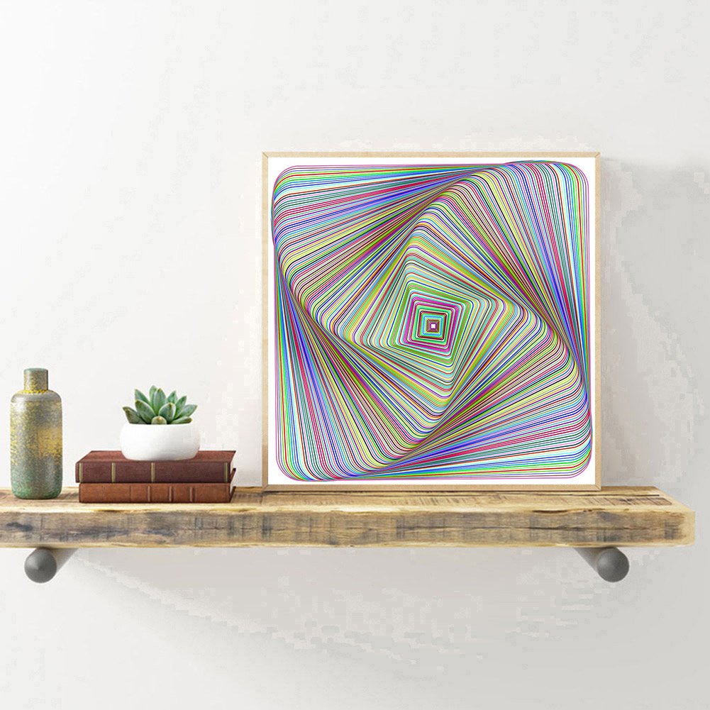 Diamond Painting - Full Round - Abstract Art Three Dimension