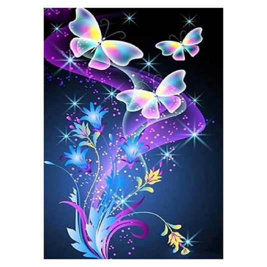 11ct Stamped Cross Stitch Butterfly(40*50cm)