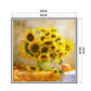 11ct Stamped Cross Stitch - Sunflowers(50*50cm)