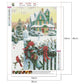 Diamond Painting - Full Round - Snow House B