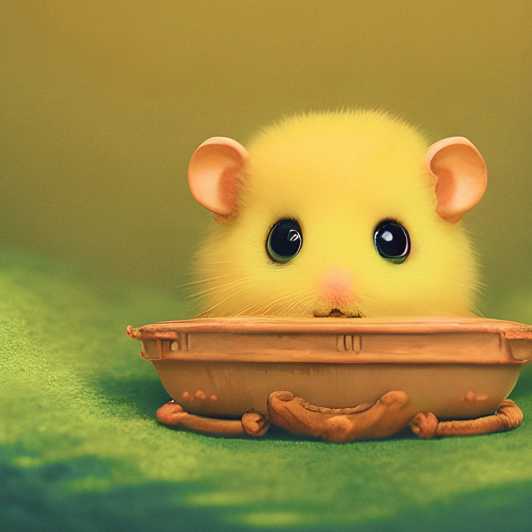 Full Round/Square Diamond Painting Kits | Hamster 40x40cm 50x50cm A