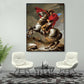 Oil Painting By Numbers Kit Napoleon Hand Painted Canvas Art Craft